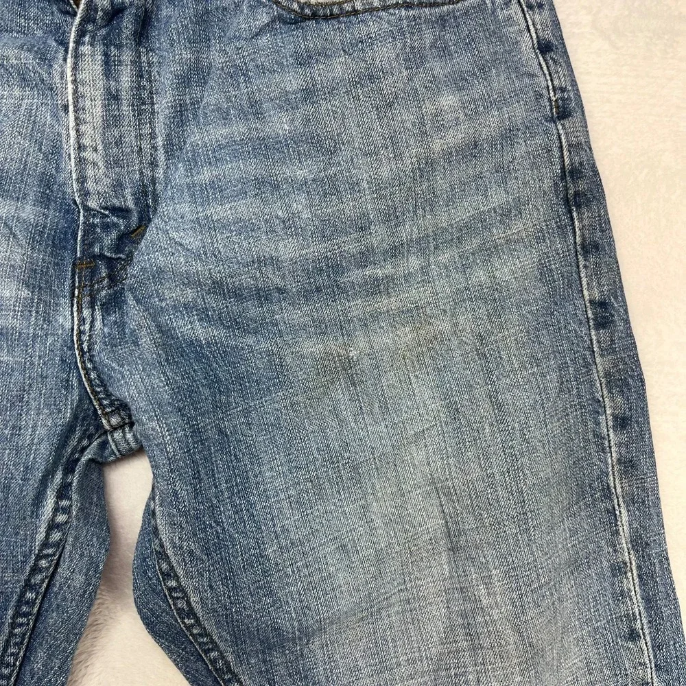 Levi's 559 Straight Jeans Men's Blue Denim Pockets Classic‎ Zip Fly - 37X31